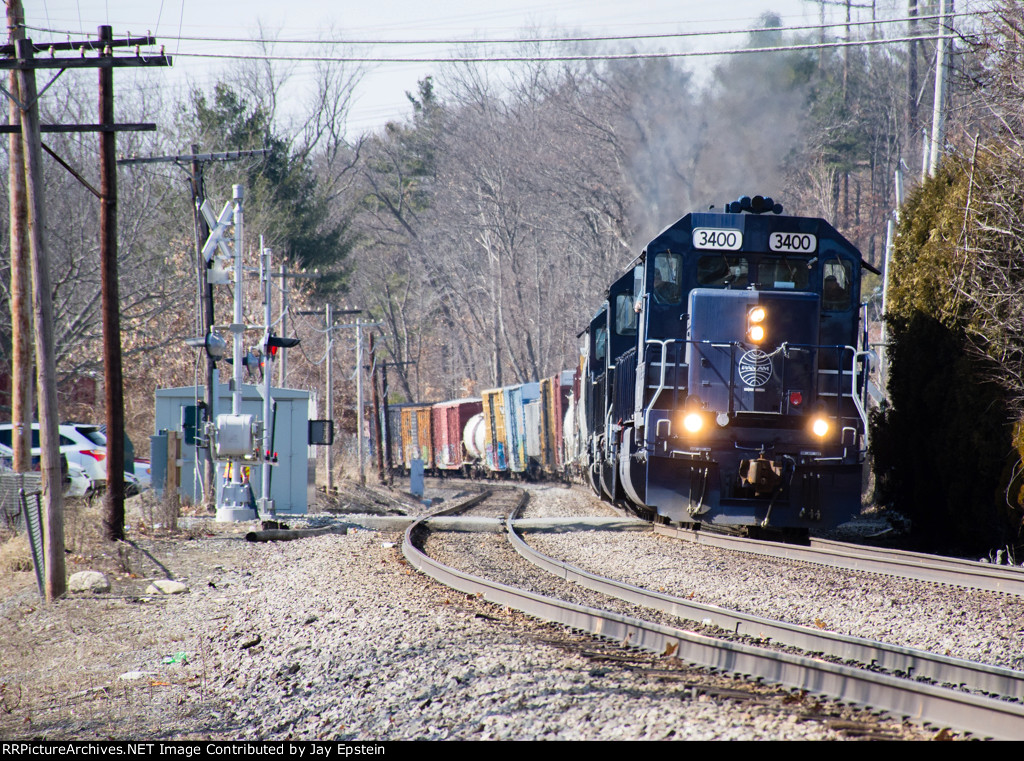 EDPO (East Deerfield to Portland, ME) winds eats across Center Road